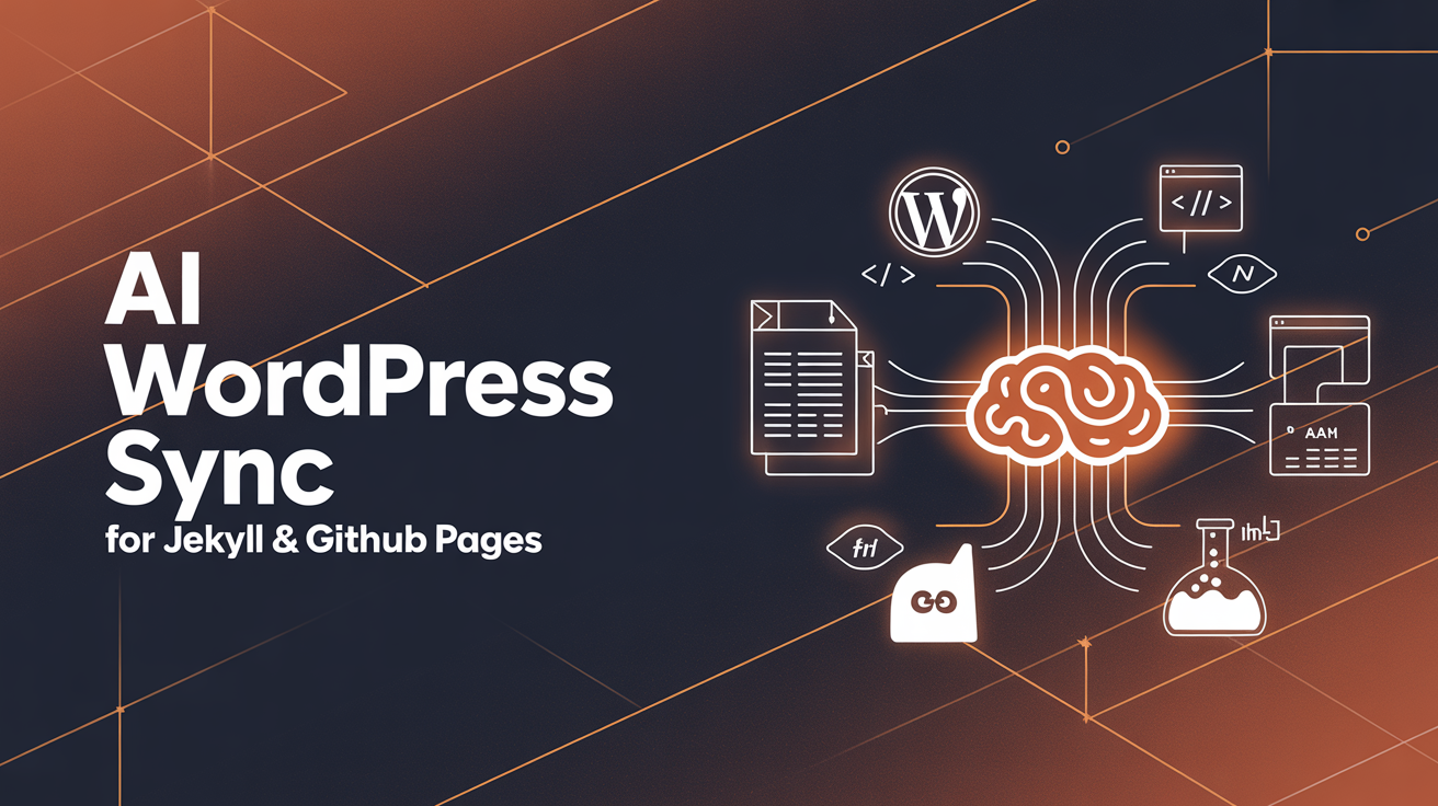 AI WordPress Sync for Jekyll & GitHub Pages