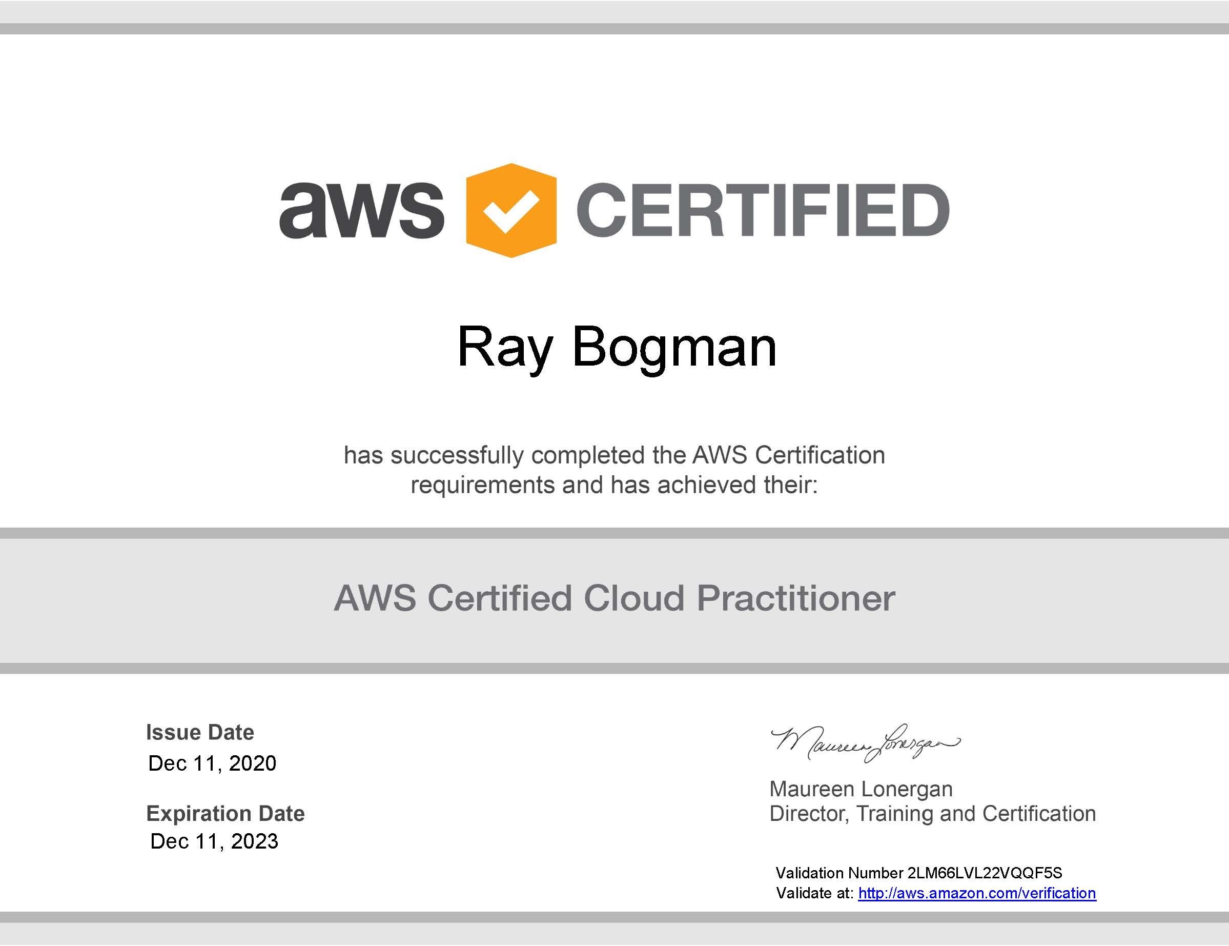 udemy aws certification