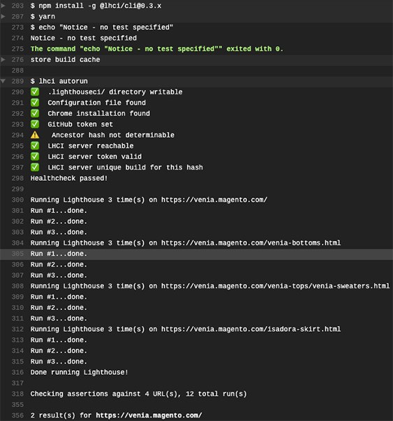 PWA Studio Travis CI Build